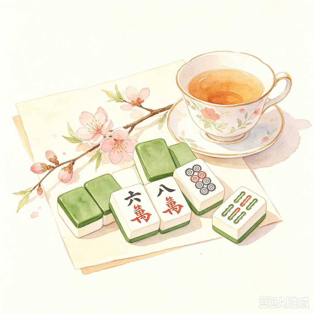 mahjong tile pushers set